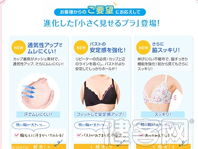 日本縮胸內衣大行其道 胸部多大才最美？